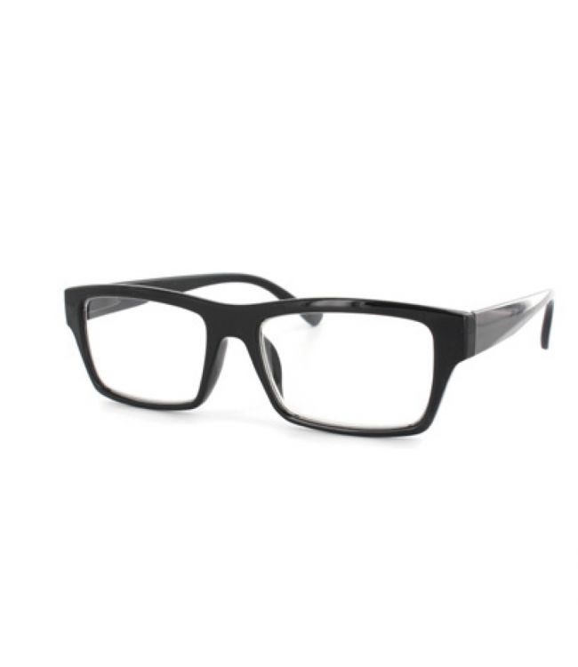 Spectrum Reading Glasses Black 3.50 Rectangular