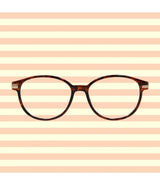 Spectrum Reading glasses Havanna Gold 3.00 Classic round