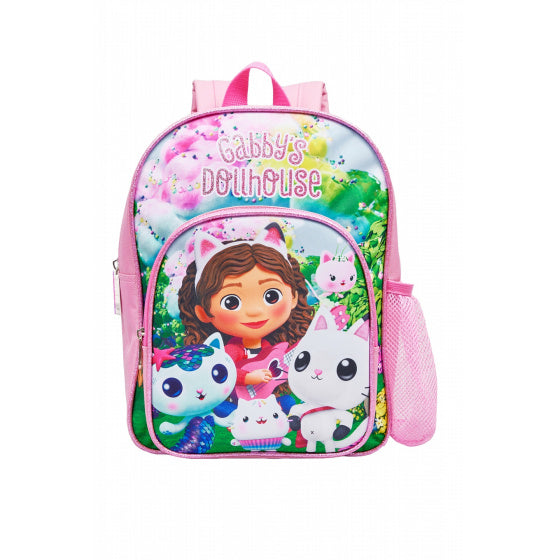 Gabbys dollhouse ryggsäck flickor 30 x 25 x 12 cm rosa