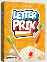 Intro game letter prick board game