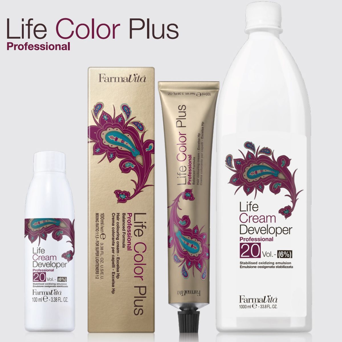 Farmavita life cream developer 3% 1000ml