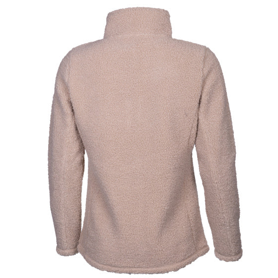 Life Line Lorne Sherpa Fleecejas Ladies Beige Size S