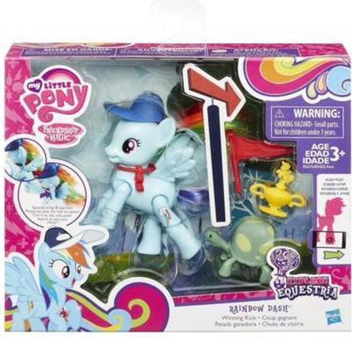 Hasbro Little Pony Movable Rainbow Dash