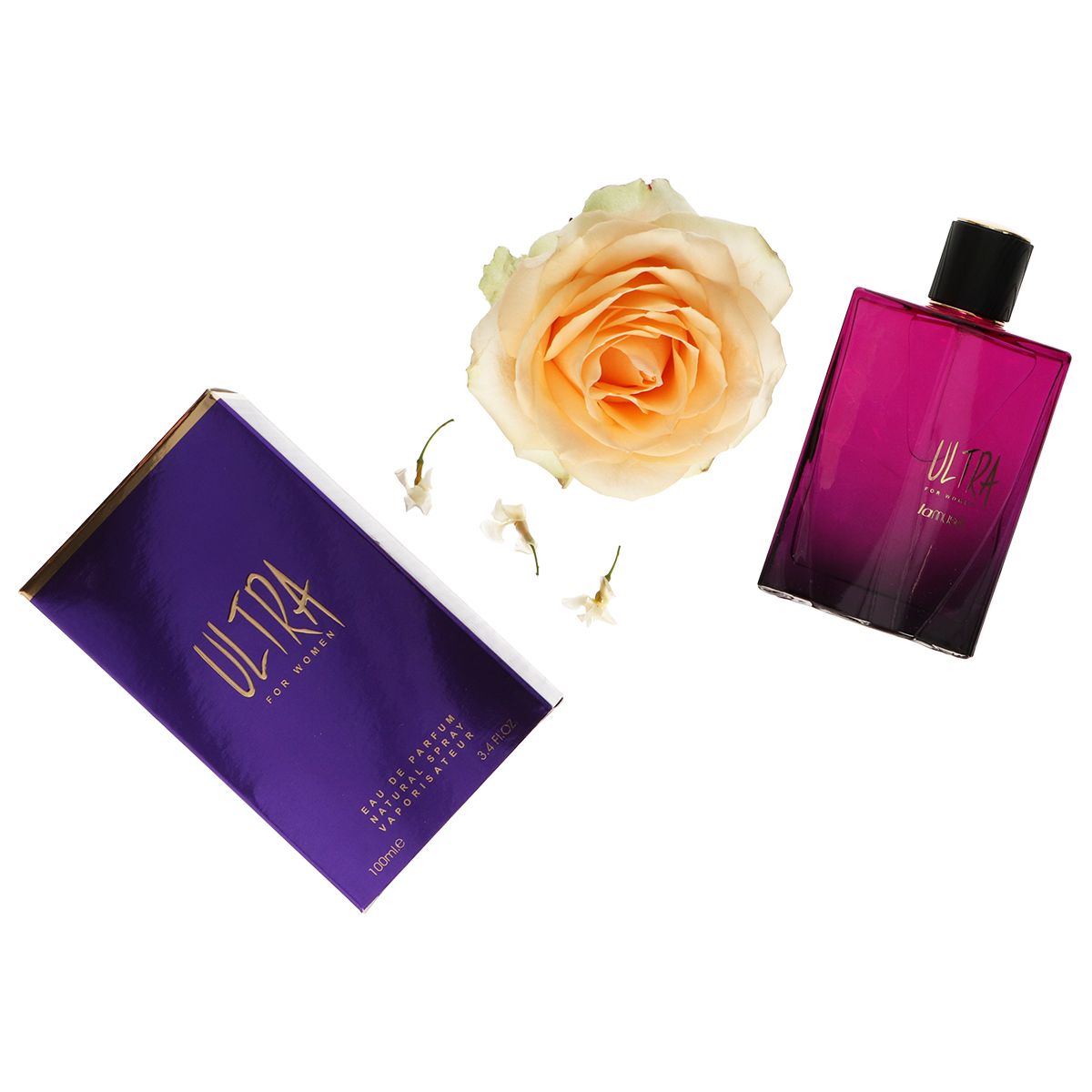 Lamusê 12 pieces lamuse eau de perfume spray ladies ultra 100ml