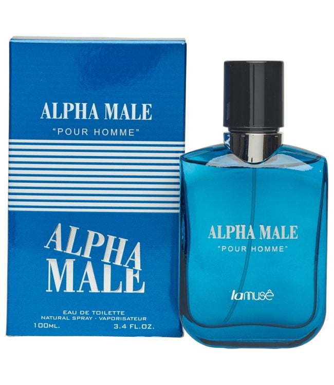 Lamusê lamuse eau de toilette spray men alpha male pour homme 100ml