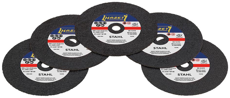 Hazet cutting discs set .