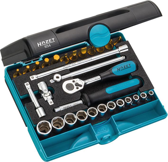 Hazet hex socket set29t1 4z 854