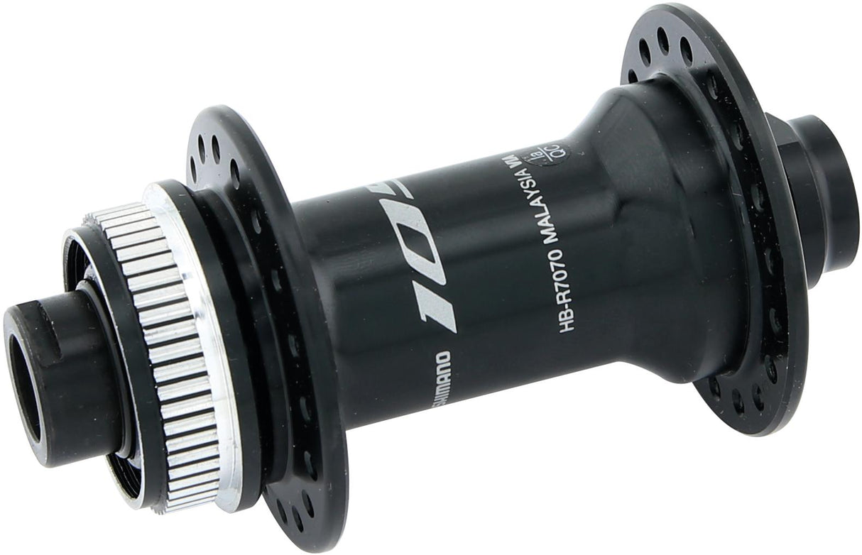 Shimano 105 Forn Disc 32GT Slepa os črna HB-R7070