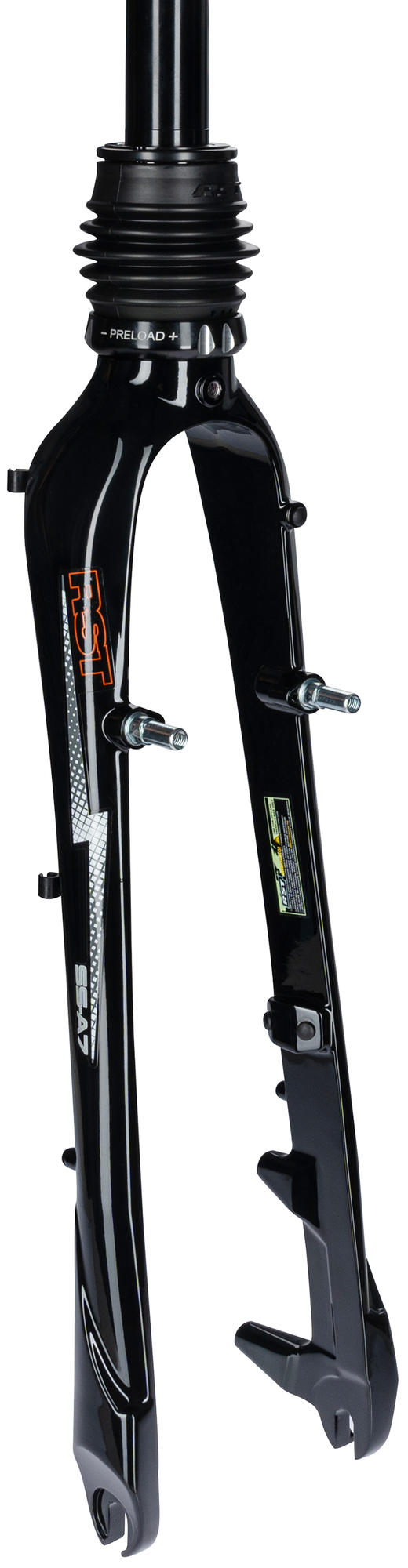 Rst susp.fork single shock a 7 t black