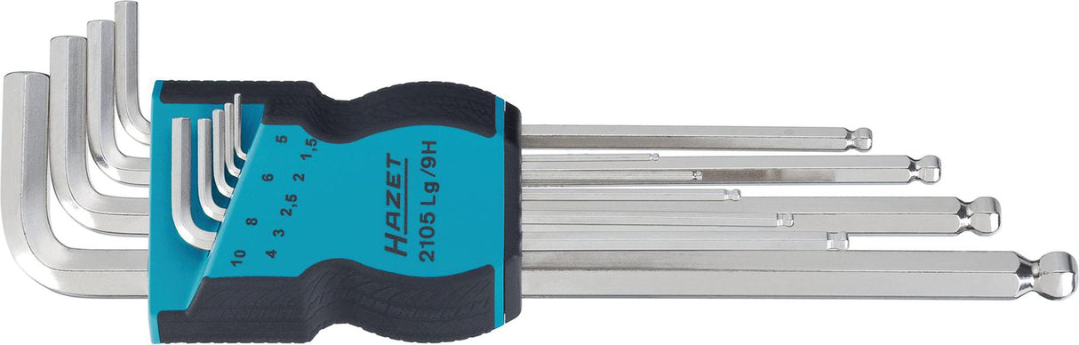 Hazet set of l-handle tools bal