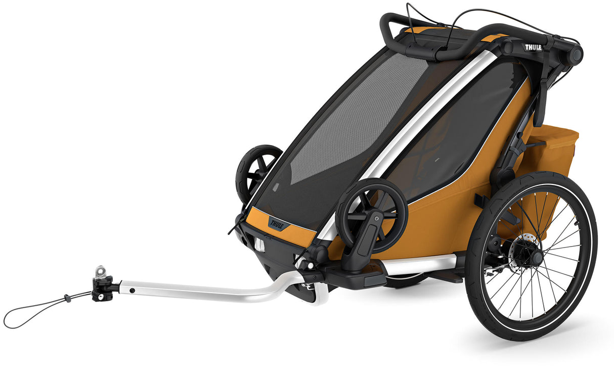 Thule bicycle trailer chariot sport 2 gold