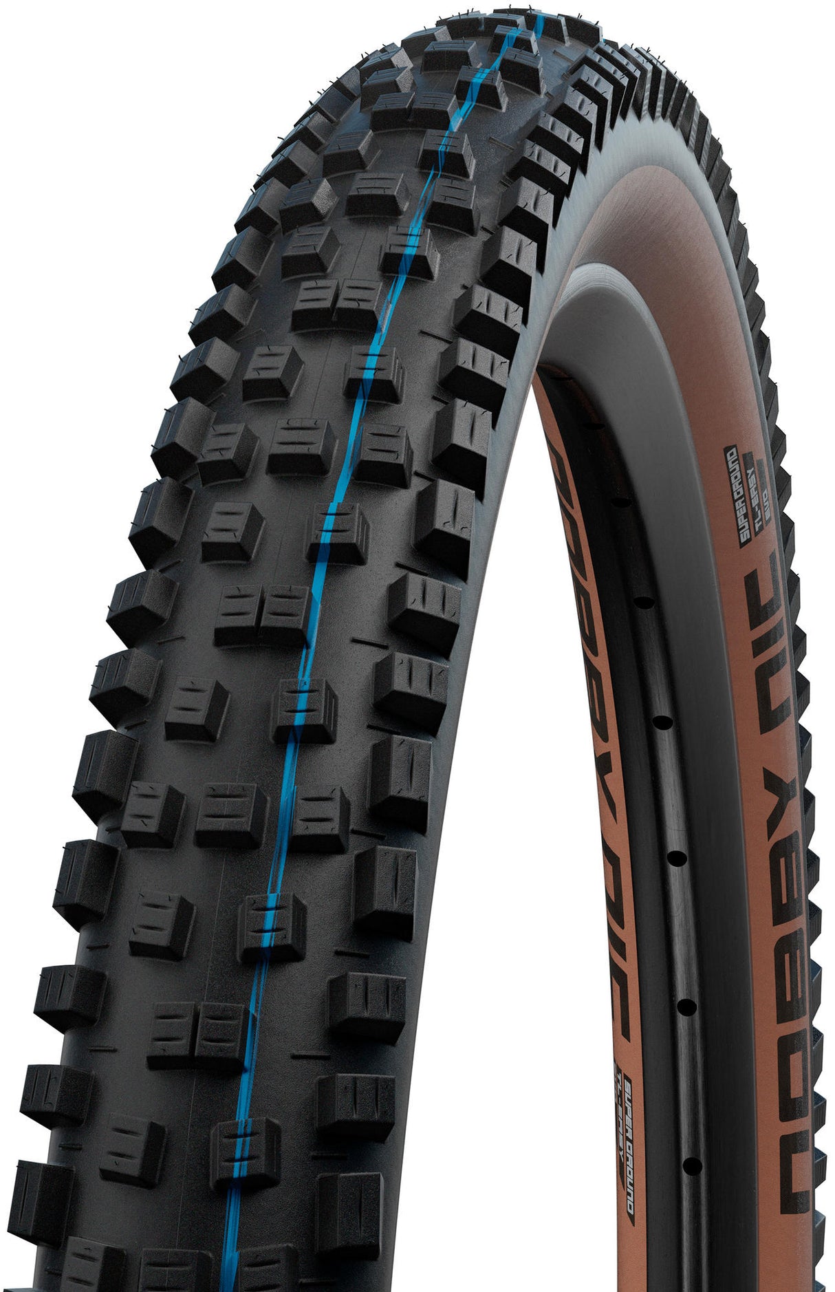 Klappt Band Schwalbe Nø Super Terrain 26 x 2,40 62-559 mm - klassesch Sidewall