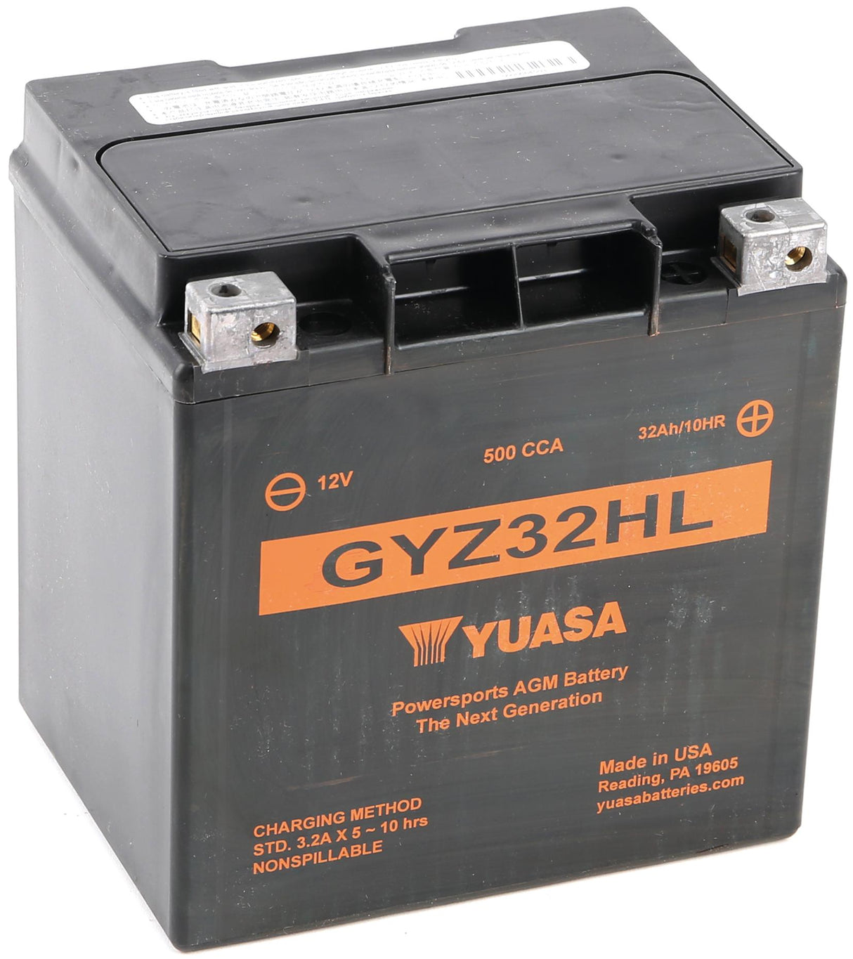 Yuasa battery gyz32hl agm