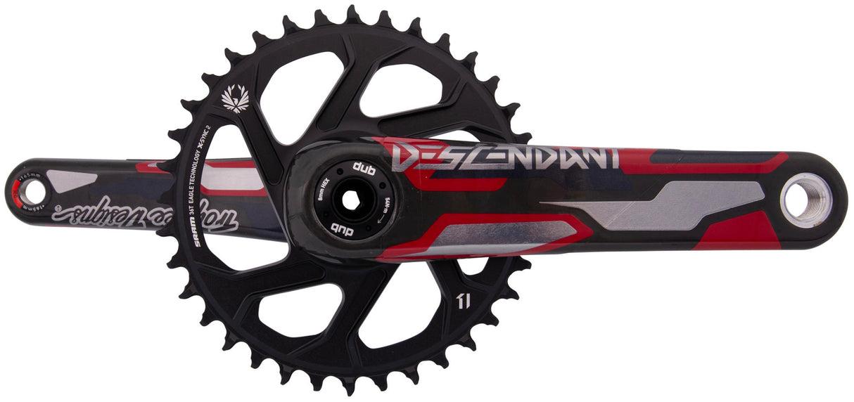 Truvativ crankset truv.desc.troy lee de.eagle dh dub83 36t
