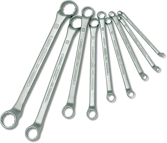 Hazet do-ring-lock set, 8 pcs. ,deep cranked