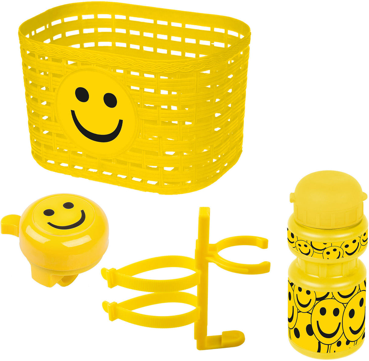 Messingschlager set messingsch.smile basket bell bottle