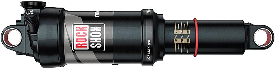 Rockshox rear shock rocksh.monarch r 165 x 28mm tune mid