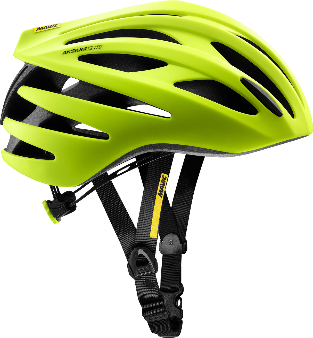 Mavic helmet aksium elite s saf.yel. black metal