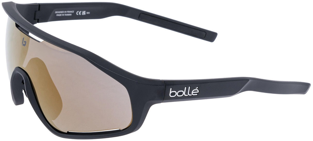 Bollé glasses shifter black tns gold lens
