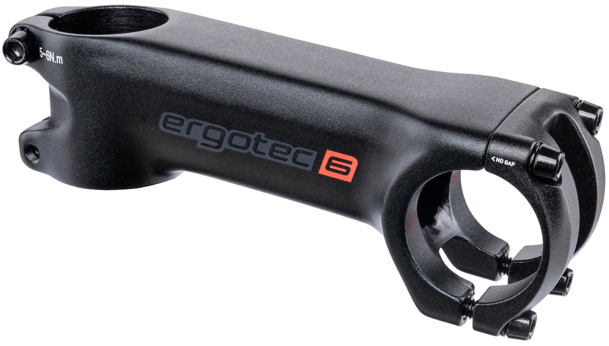 ELVEDES ERGOTEC STEM HAKE AMEPTER 28.6 31,8 100 mm -8 ° Alu Black