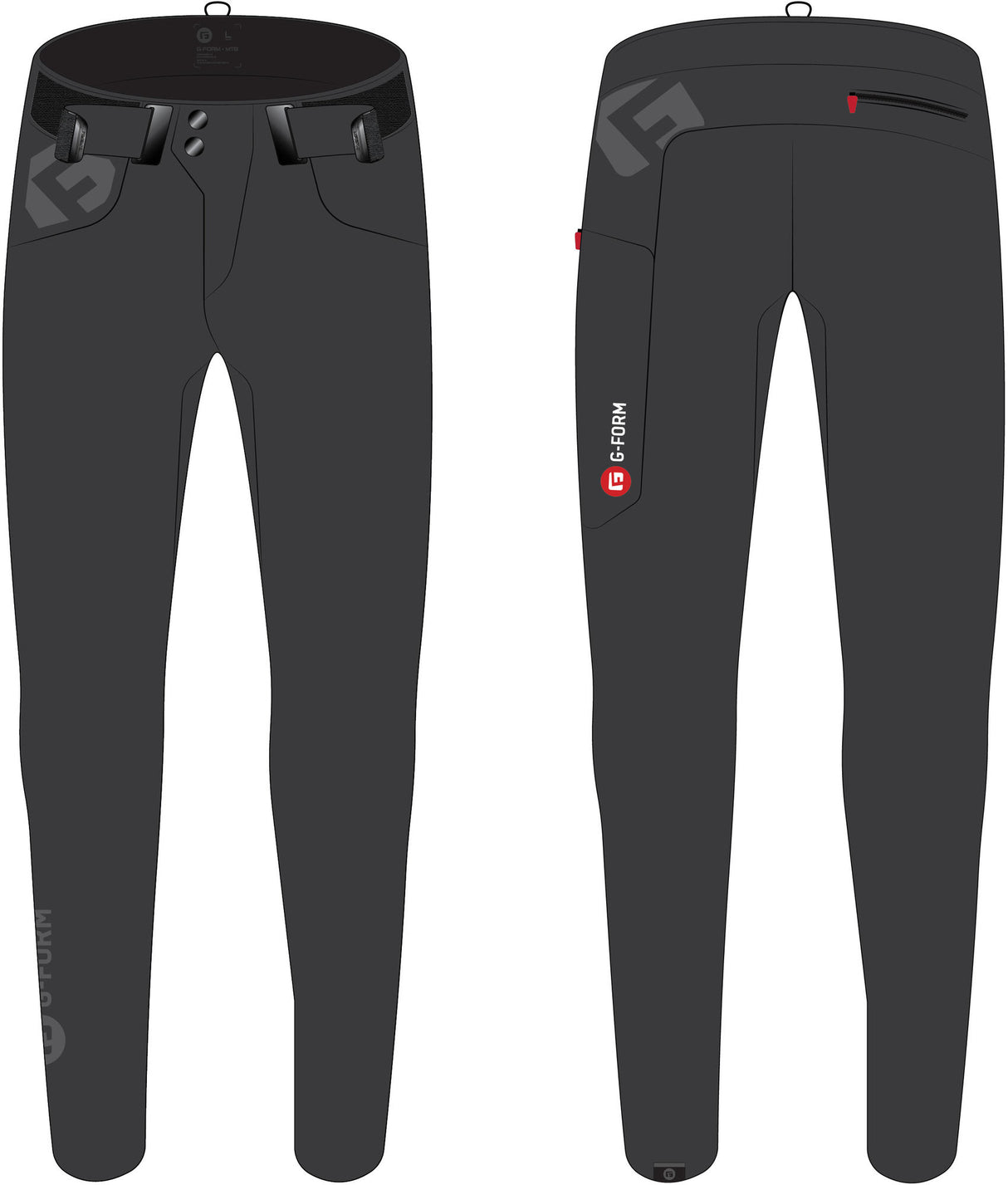 G-form rain trousers rhode pants mens size l