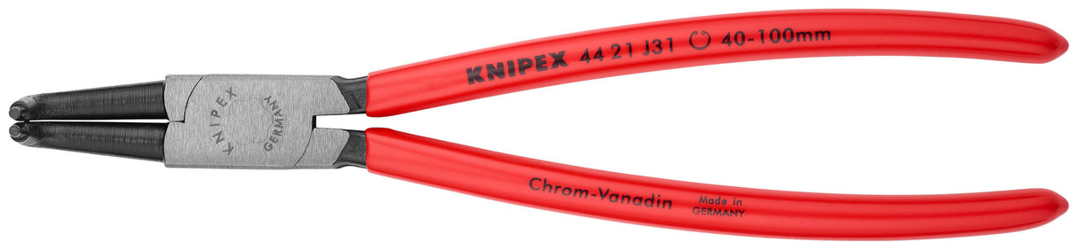 Knipex ring pliers, inside j31 pol.pvc angled