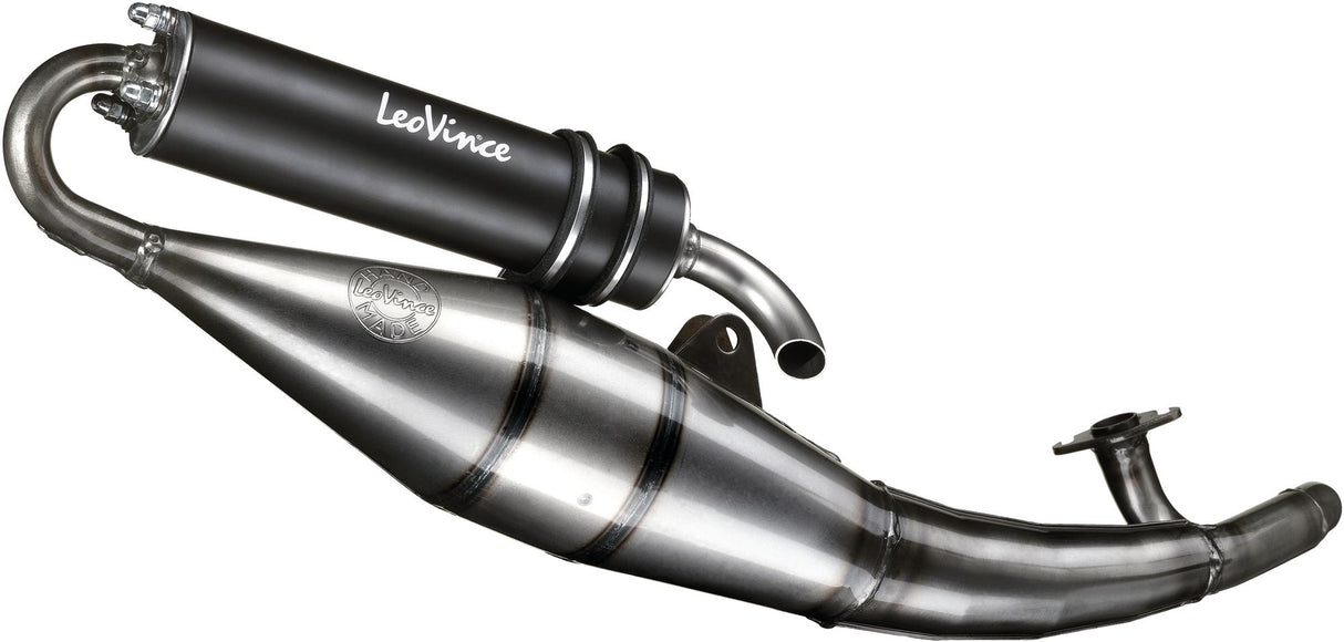 Legro de exaustão Leo Vince HM-TT Minarelli-Horizontal Motor Black Edition