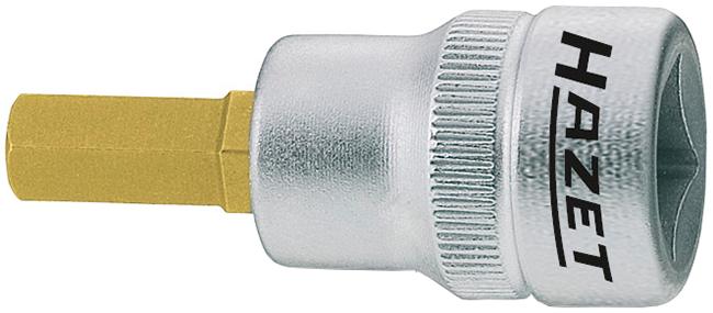Hazet plug-in sockets 3 8 6mm 6-kt.inside l1= 17mm