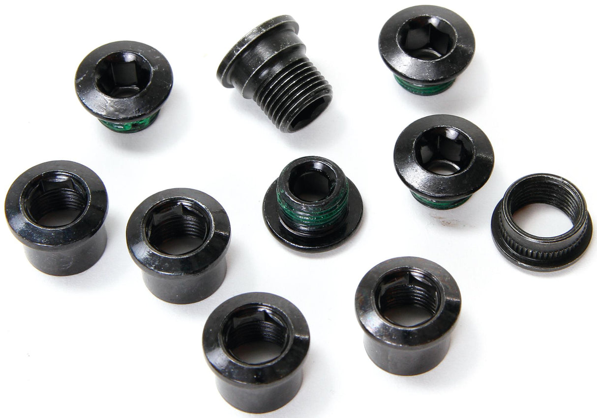 Truvativ chain wheel screws red quarq steel hb