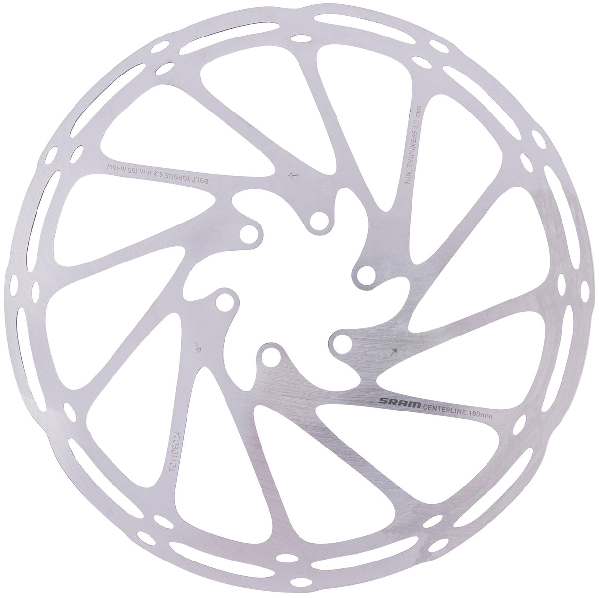 Sram brake rotors 180 mm centerline 6-hole