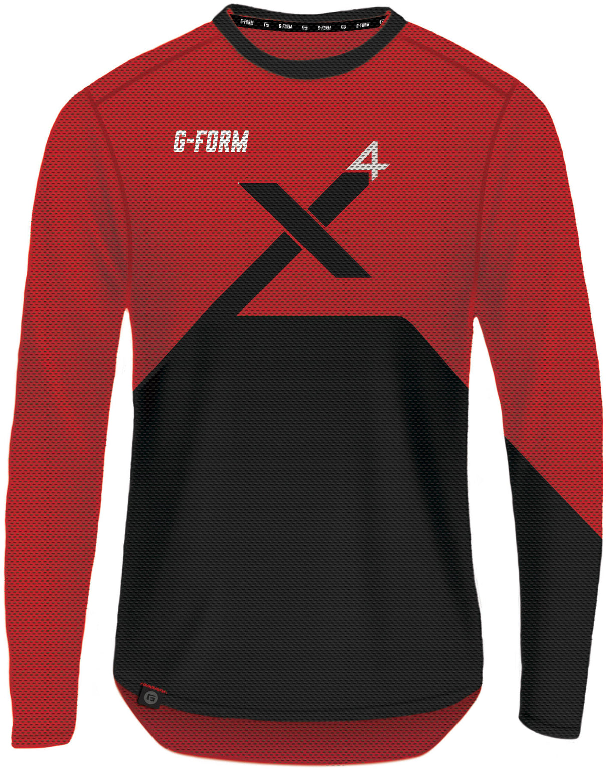 G-form longarm shirt pro x-4 size s red black