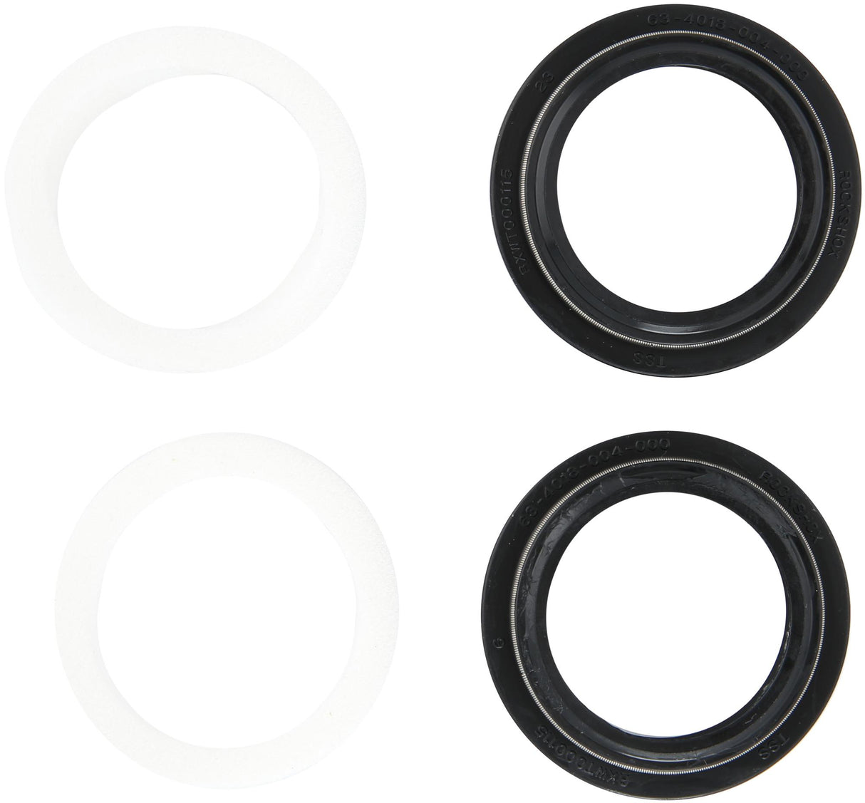 Rockshox dust seal.+foam ring kit rocksh.revelat.black