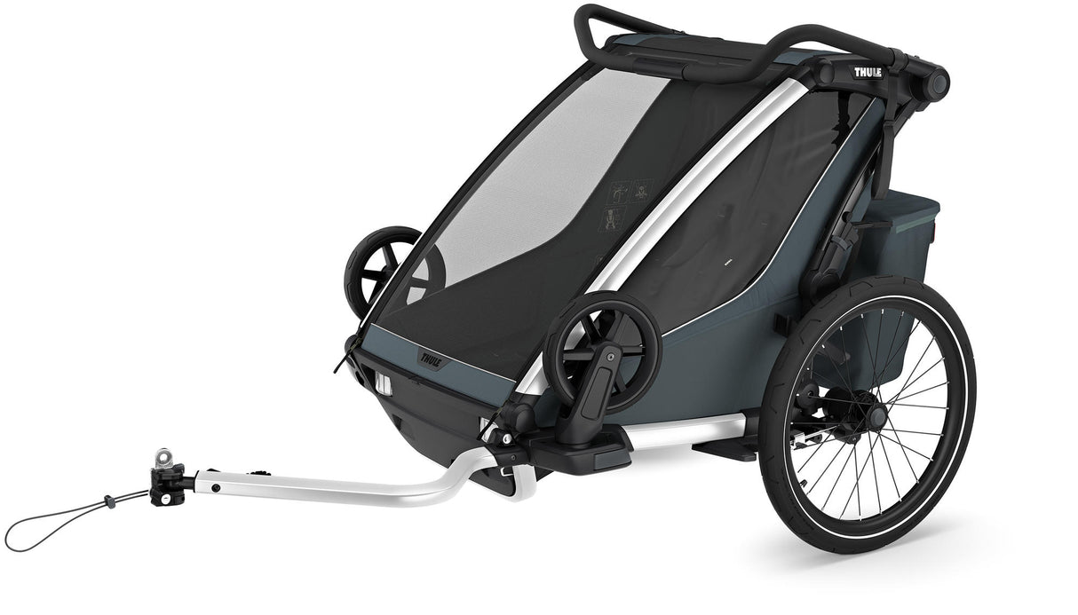 Thule bicycle trailer chariot cross double