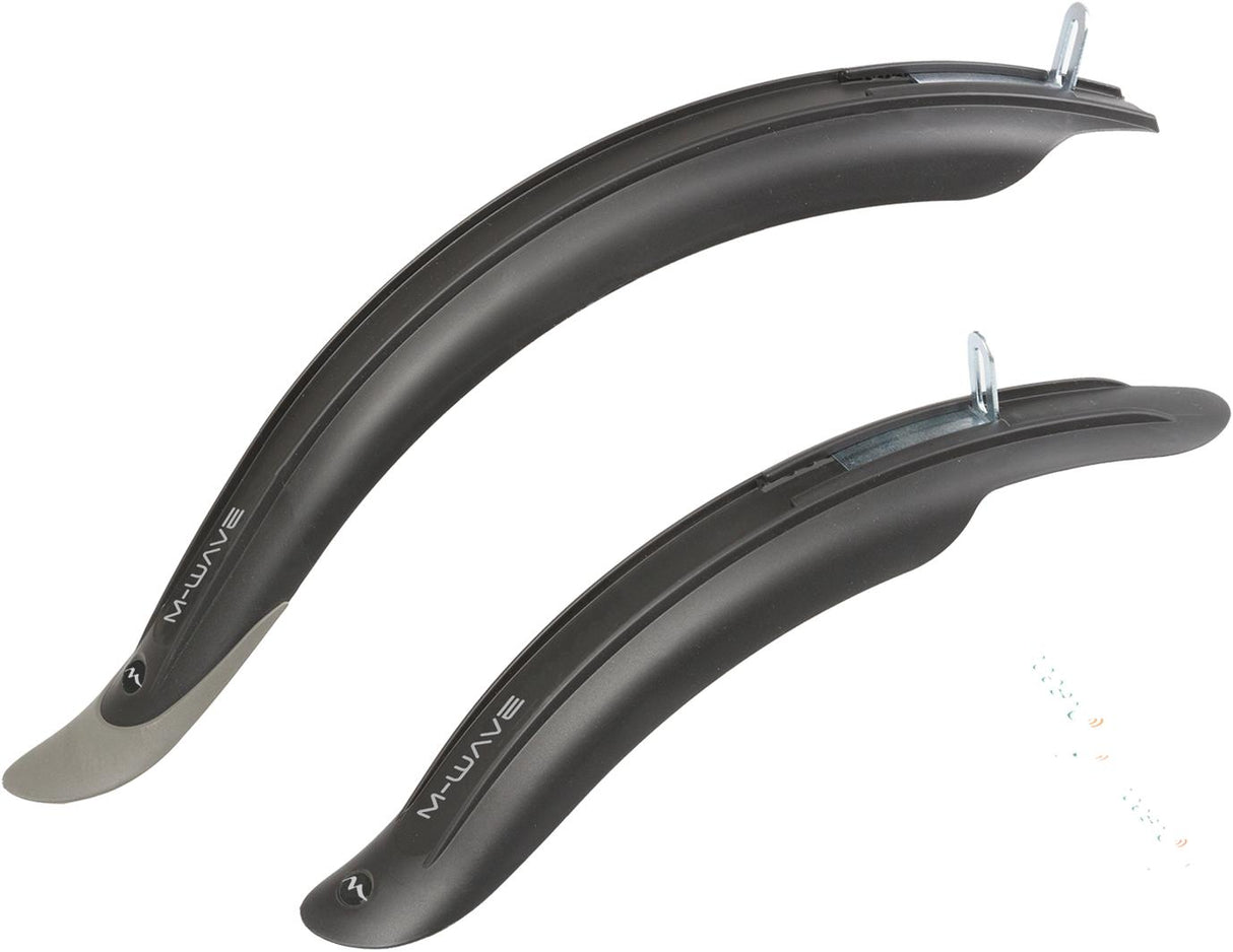 M-våg mudguards set lera max 16 20 tum svart