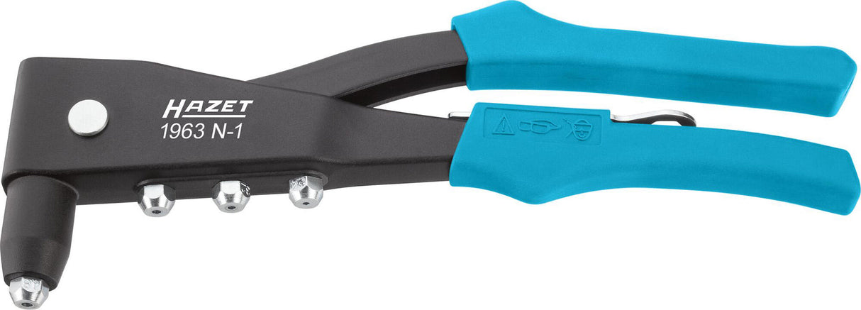 Hazet hand riveting pliers .