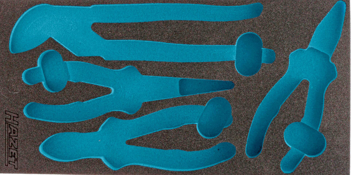 Hazet soft foam insert 1 3 ,empty,for 165-l