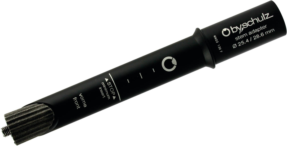 STEM Adapter by, Schulz A-Head 11 8 Black