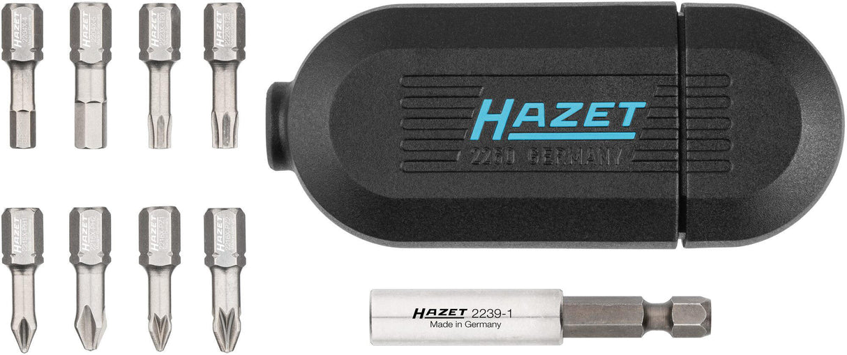 Hazet bit sets stainless steel m. bracket