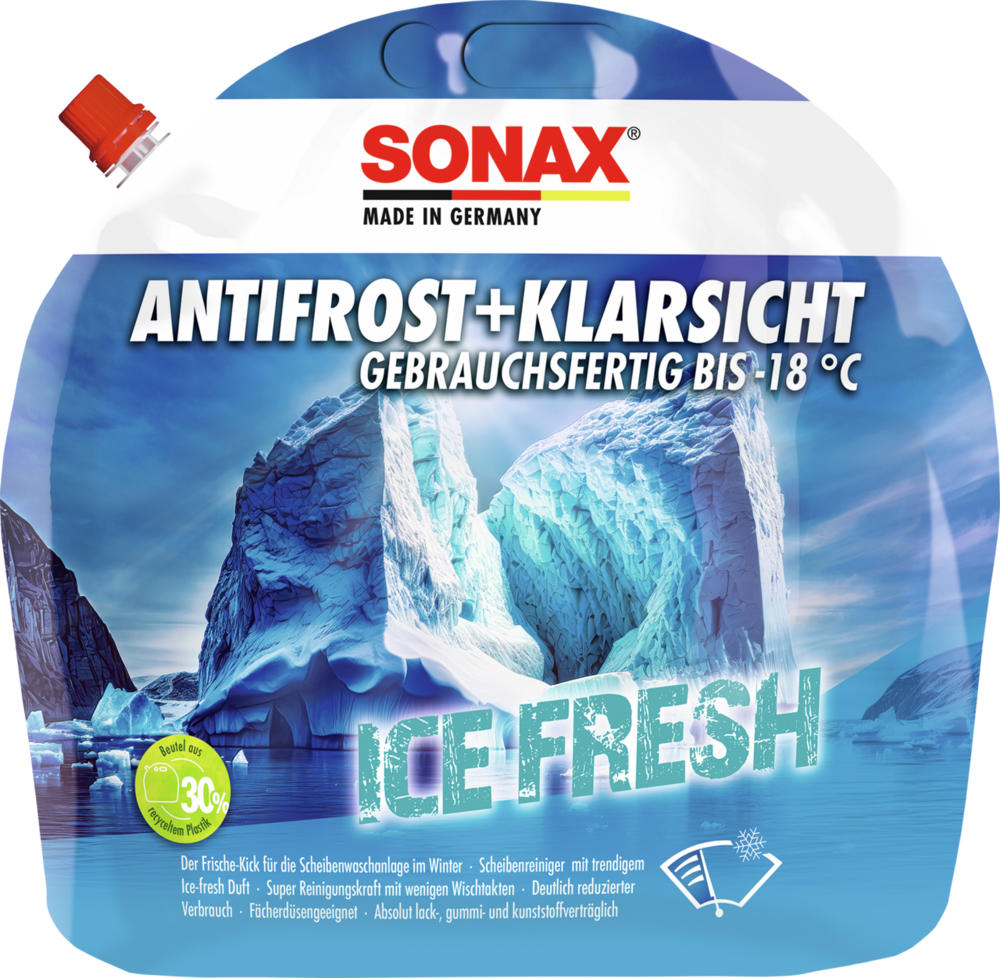 Sonax antif.clear 3 l -18c ice-fresh