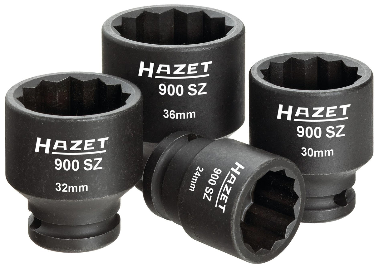 Hazet machine plug-in set 1 2 6-edge