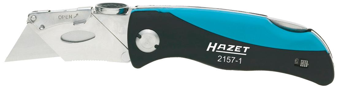 Hazet foldable knife incl.5 rings