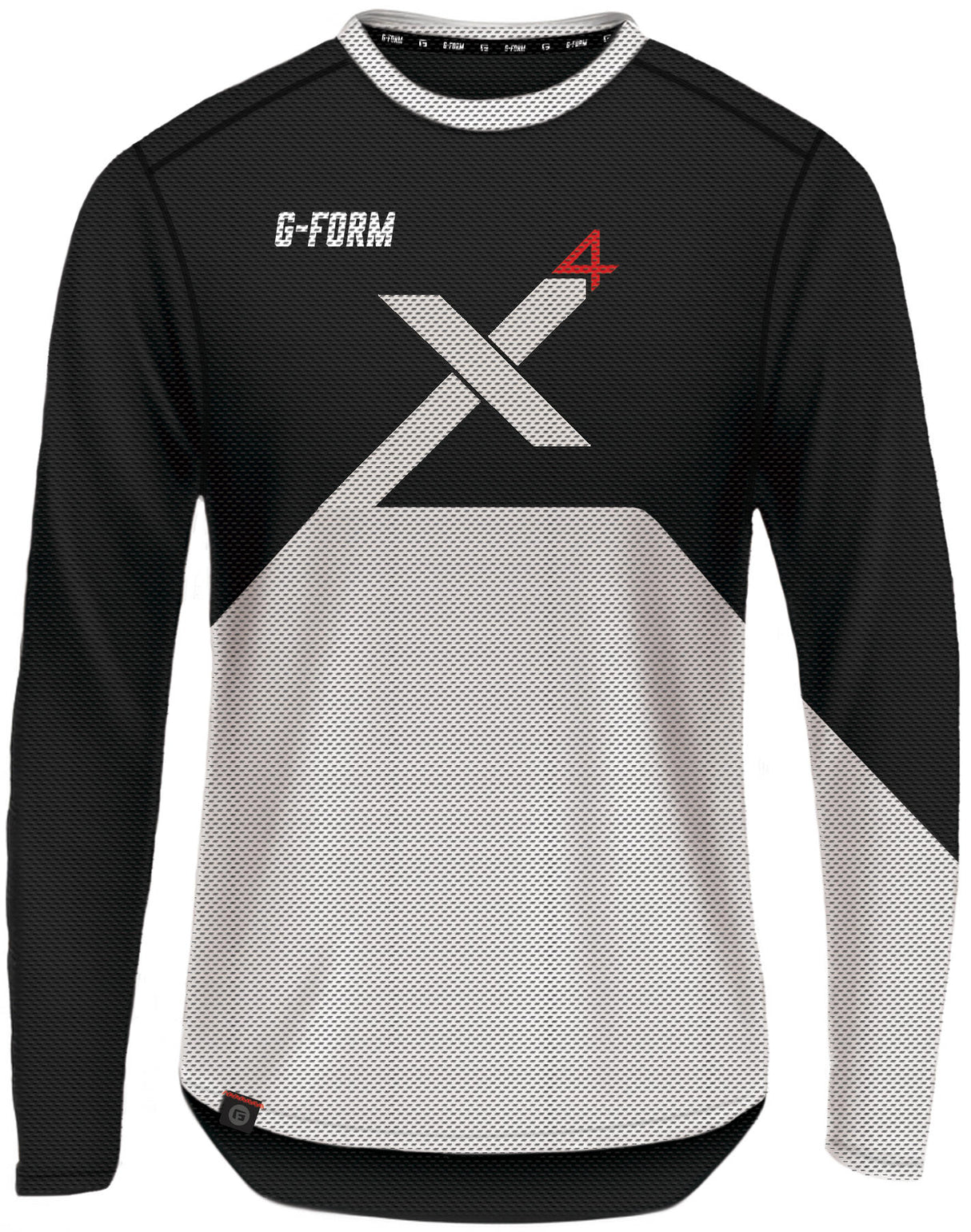 G-form longarm shirt pro x-4 size l black white