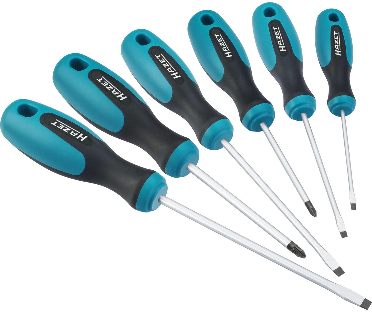 Hazet screw driver sets pz 810 6pz 6-piece.