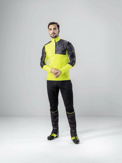 Löffler Thermolegging Speed DD Men's Nylon Polyester Black Størrelse 48