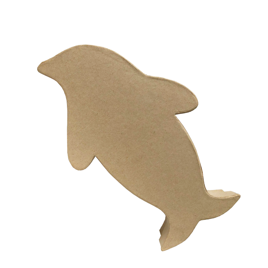 Creative leisure box dolphin cardboard
