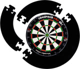 Longfield Darts Dartbord Randing per protezione da parete a 4 pezzi