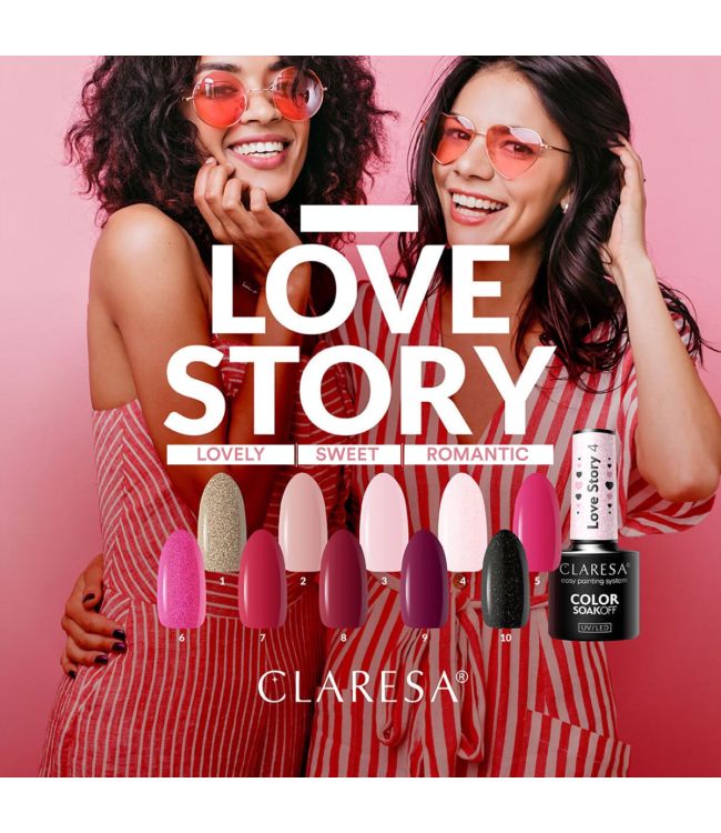 Claresa UV LED Gellak 5 ml Love Story 8