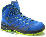 Lowa veiligheidsschoenen lowa werkschoen larrox work gtx mid 5466 s3 | blauw | maat 44 - 00.159.004.44