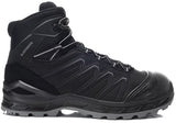 Lowa veiligheidsschoenen lowa werkschoen larrox work gtx mid 5480 s3 | zwart grijs | maat 42 - 4063606292671