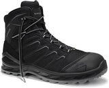 Lowa veiligheidsschoenen lowa werkschoen larrox work gtx mid 5480 s3 | zwart grijs | maat 47 - 4063606292725